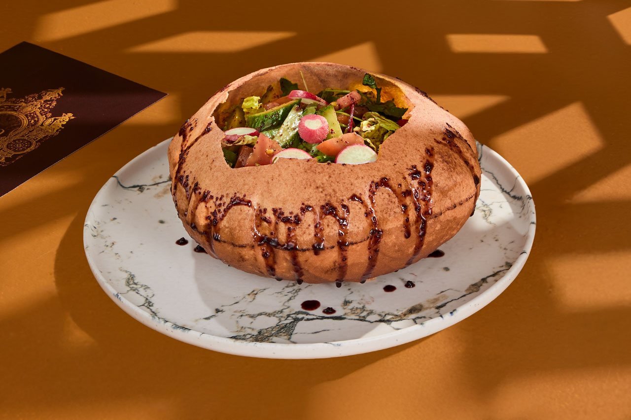 Fattoush, from the Joon menu